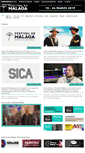 Mobile Screenshot of festivaldemalaga.com